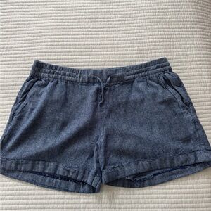 Old Navy Women's Indigo Drawstring Casual Shorts
